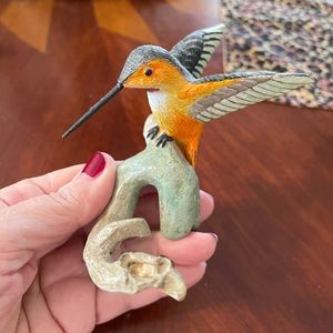 Hummingbird figurine